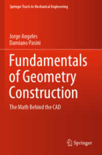Fundamentals of Geometry Construction : The Math Behind the CAD (Springer Tracts in Mechanical Engineering)