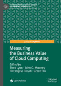 Measuring the Business Value of Cloud Computing (Palgrave Studies in Digital Business & Enabling Technologies) （2020）
