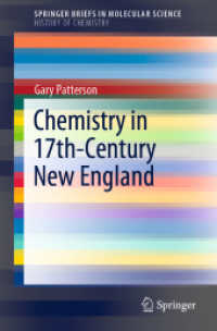 Chemistry in 17th-Century New England (Springerbriefs in Molecular Science)