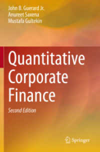Quantitative Corporate Finance （2ND）
