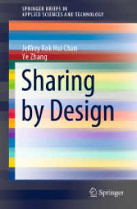 Sharing by Design (Springerbriefs in Applied Sciences and Technology)