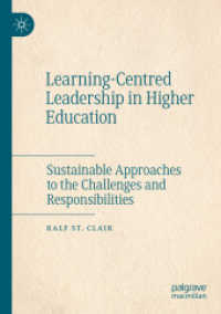 Learning-Centred Leadership in Higher Education : Sustainable Approaches to the Challenges and Responsibilities