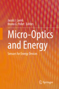 マイクロ光学とエネルギー：エネルギー機器のためのセンサー<br>Micro-Optics and Energy : Sensors for Energy Devices