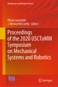 Proceedings of the 2020 USCToMM Symposium on Mechanical Systems and Robotics (Mechanisms and Machine Science)
