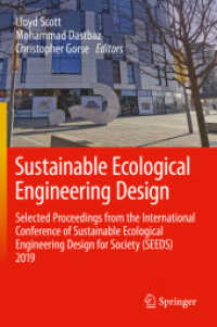 Sustainable Ecological Engineering Design : Selected Proceedings from the International Conference of Sustainable Ecological Engineering Design for Society (SEEDS) 2019