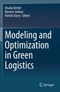 Modeling and Optimization in Green Logistics （2020）