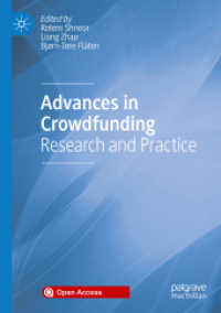 Advances in Crowdfunding : Research and Practice