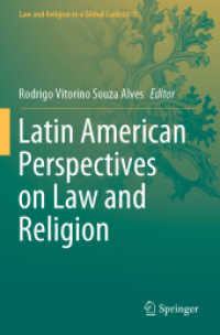 Latin American Perspectives on Law and Religion (Law and Religion in a Global Context) （2020）