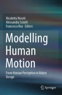 Modelling Human Motion : From Human Perception to Robot Design （2020）