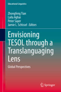 Envisioning TESOL through a Translanguaging Lens : Global Perspectives (Educational Linguistics)