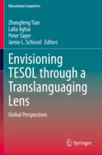 Envisioning TESOL through a Translanguaging Lens : Global Perspectives (Educational Linguistics)