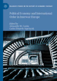 Political Economy and International Order in Interwar Europe (Palgrave Studies in the History of Economic Thought)