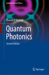 量子フォトニクス（テキスト・第２版）<br>Quantum Photonics (Graduate Texts in Physics) （2ND）