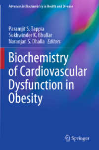 Biochemistry of Cardiovascular Dysfunction in Obesity (Advances in Biochemistry in Health and Disease)