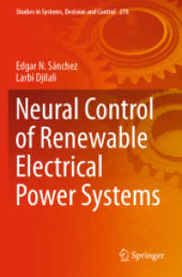 Neural Control of Renewable Electrical Power Systems (Studies in Systems, Decision and Control)
