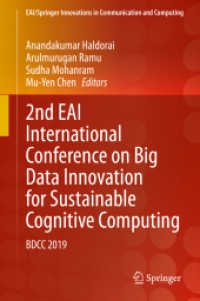 2nd EAI International Conference on Big Data Innovation for Sustainable Cognitive Computing : BDCC 2019 (Eai/springer Innovations in Communication and Computing)