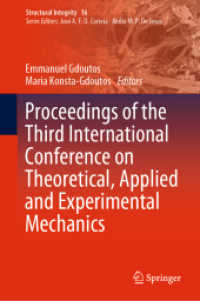 Proceedings of the Third International Conference on Theoretical, Applied and Experimental Mechanics (Structural Integrity)