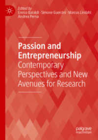 Passion and Entrepreneurship : Contemporary Perspectives and New Avenues for Research