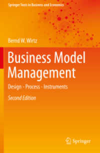 Business Model Management : Design - Process - Instruments (Springer Texts in Business and Economics) （2ND）