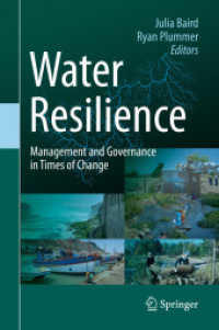 Water Resilience : Management and Governance in Times of Change