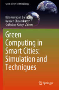 Green Computing in Smart Cities: Simulation and Techniques (Green Energy and Technology)