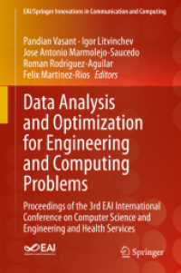 Data Analysis and Optimization for Engineering and Computing Problems : Proceedings of the 3rd EAI International Conference on Computer Science and Engineering and Health Services (Eai/springer Innovations in Communication and Computing)