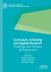 Curriculum, Schooling and Applied Research : Challenges and Tensions for Researchers (Palgrave Studies in Education Research Methods)