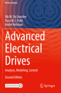 Advanced Electrical Drives : Analysis, Modeling, Control (Power Systems) （2ND）