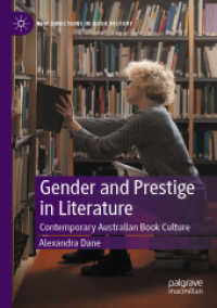 Gender and Prestige in Literature : Contemporary Australian Book Culture (New Directions in Book History)
