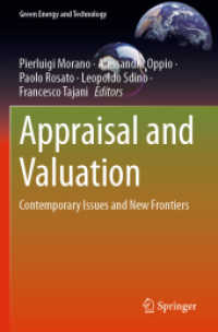 Appraisal and Valuation : Contemporary Issues and New Frontiers (Green Energy and Technology)