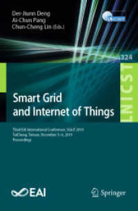 Smart Grid and Internet of Things : Third EAI International Conference, SGIoT 2019, TaiChung, Taiwan, December 5-6, 2019, Proceedings (Lecture Notes of the Institute for Computer Sciences, Social Informatics and Telecommunications Engineering)