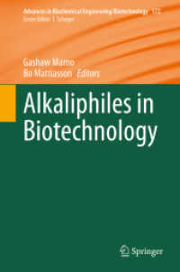 Alkaliphiles in Biotechnology (Advances in Biochemical Engineering/biotechnology)