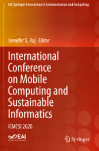 International Conference on Mobile Computing and Sustainable Informatics : ICMCSI 2020 (Eai/springer Innovations in Communication and Computing)