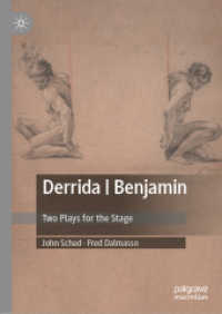 Derrida | Benjamin : Two Plays for the Stage
