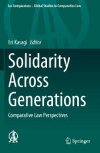 Solidarity Across Generations : Comparative Law Perspectives (Ius Comparatum - Global Studies in Comparative Law)