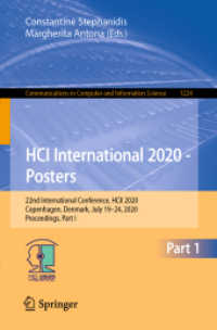 HCI International 2020 - Posters : 22nd International Conference, HCII 2020, Copenhagen, Denmark, July 19-24, 2020, Proceedings, Part I (Communications in Computer and Information Science)