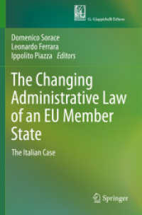 The Changing Administrative Law of an EU Member State : The Italian Case