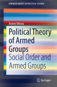 Political Theory of Armed Groups : Social Order and Armed Groups (Springerbriefs in Political Science)