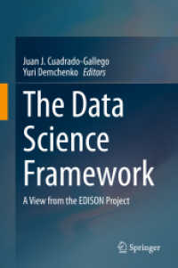 The Data Science Framework : A View from the EDISON Project