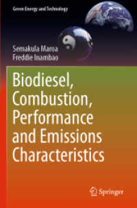 Biodiesel, Combustion, Performance and Emissions Characteristics (Green Energy and Technology)