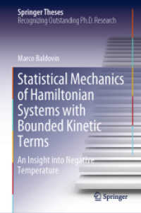 Statistical Mechanics of Hamiltonian Systems with Bounded Kinetic Terms : An Insight into Negative Temperature (Springer Theses)
