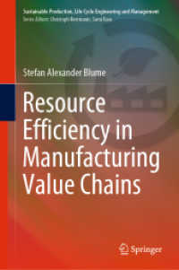 Resource Efficiency in Manufacturing Value Chains (Sustainable Production, Life Cycle Engineering and Management)