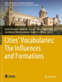 Cities' Vocabularies: the Influences and Formations (Advances in Science, Technology & Innovation)