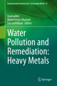Water Pollution and Remediation: Heavy Metals (Environmental Chemistry for a Sustainable World)