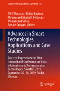 Advances in Smart Technologies Applications and Case Studies : Selected Papers from the First International Conference on Smart Information and Communication Technologies, SmartICT 2019, September 26-28, 2019, Saidia, Morocco (Lecture Notes in Electr