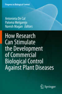 How Research Can Stimulate the Development of Commercial Biological Control against Plant Diseases (Progress in Biological Control) （2020）