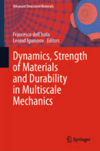 Dynamics, Strength of Materials and Durability in Multiscale Mechanics (Advanced Structured Materials)