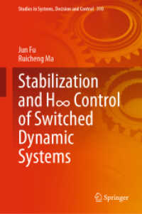 Stabilization and H∞ Control of Switched Dynamic Systems (Studies in Systems, Decision and Control)