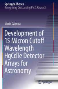 Development of 15 Micron Cutoff Wavelength HgCdTe Detector Arrays for Astronomy (Springer Theses)