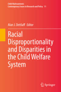 Racial Disproportionality and Disparities in the Child Welfare System (Child Maltreatment)